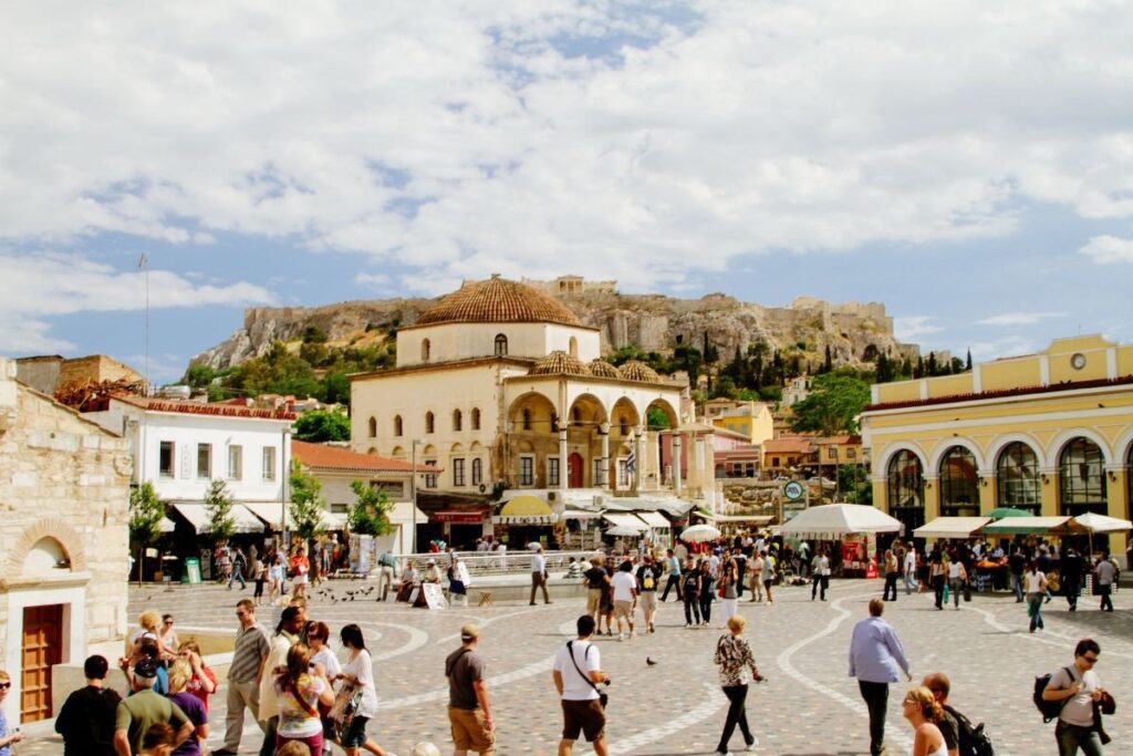 Monastiraki Athens square