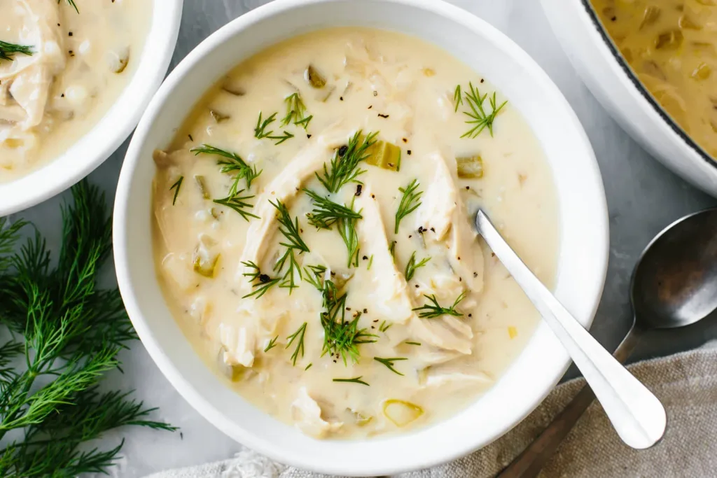 Greek avgolemono